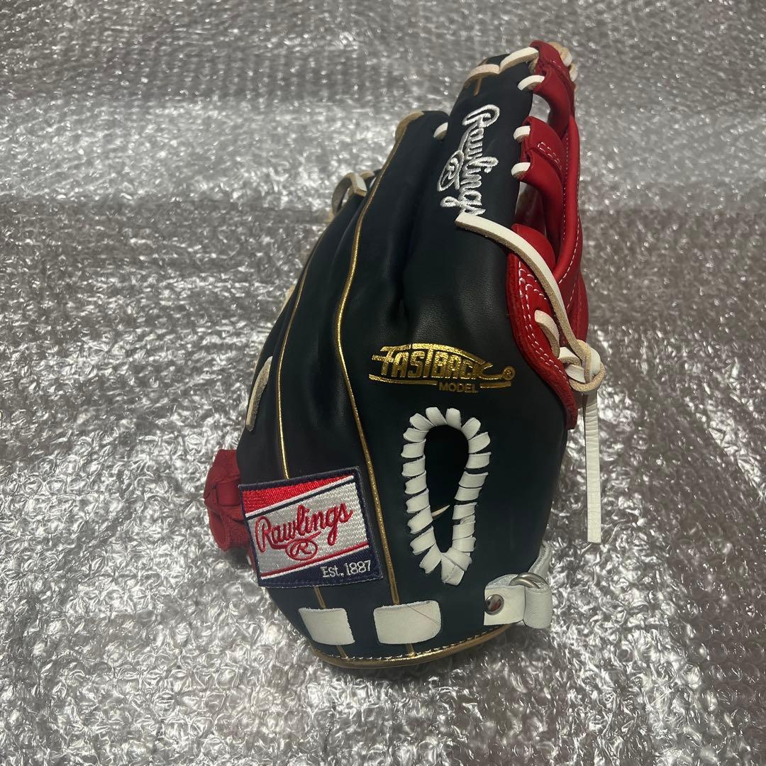 Rawlings Gold Glove 黒/赤　GR2HMN55FB