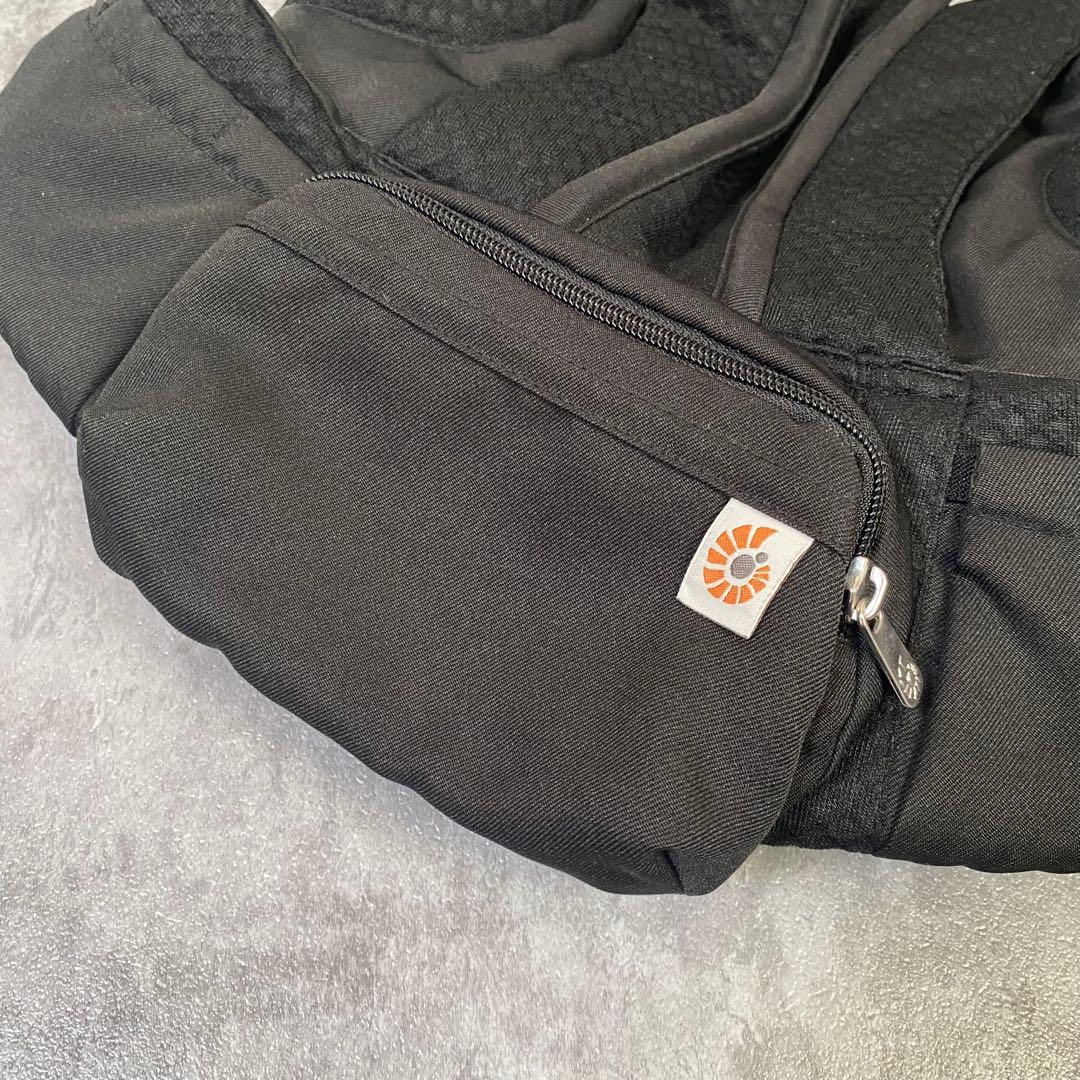 【美品】エルゴ ergo オムニブリーズ 抱っこ紐 黒 ブラック