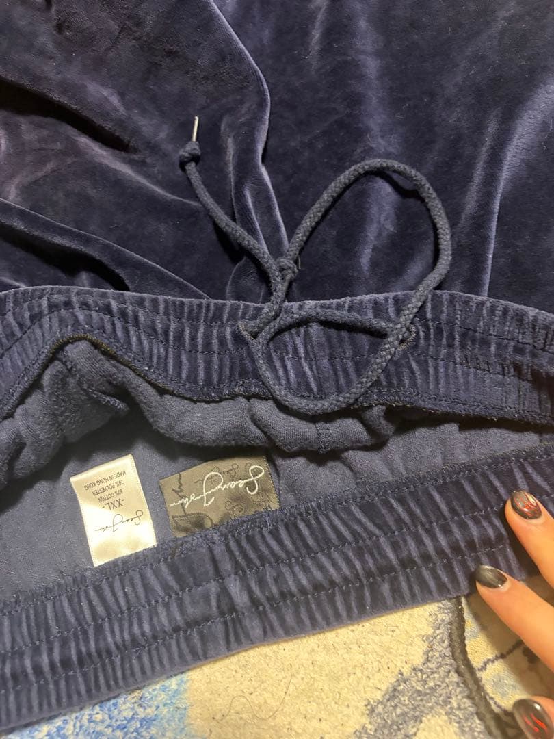 sean johnベロアセットアップ