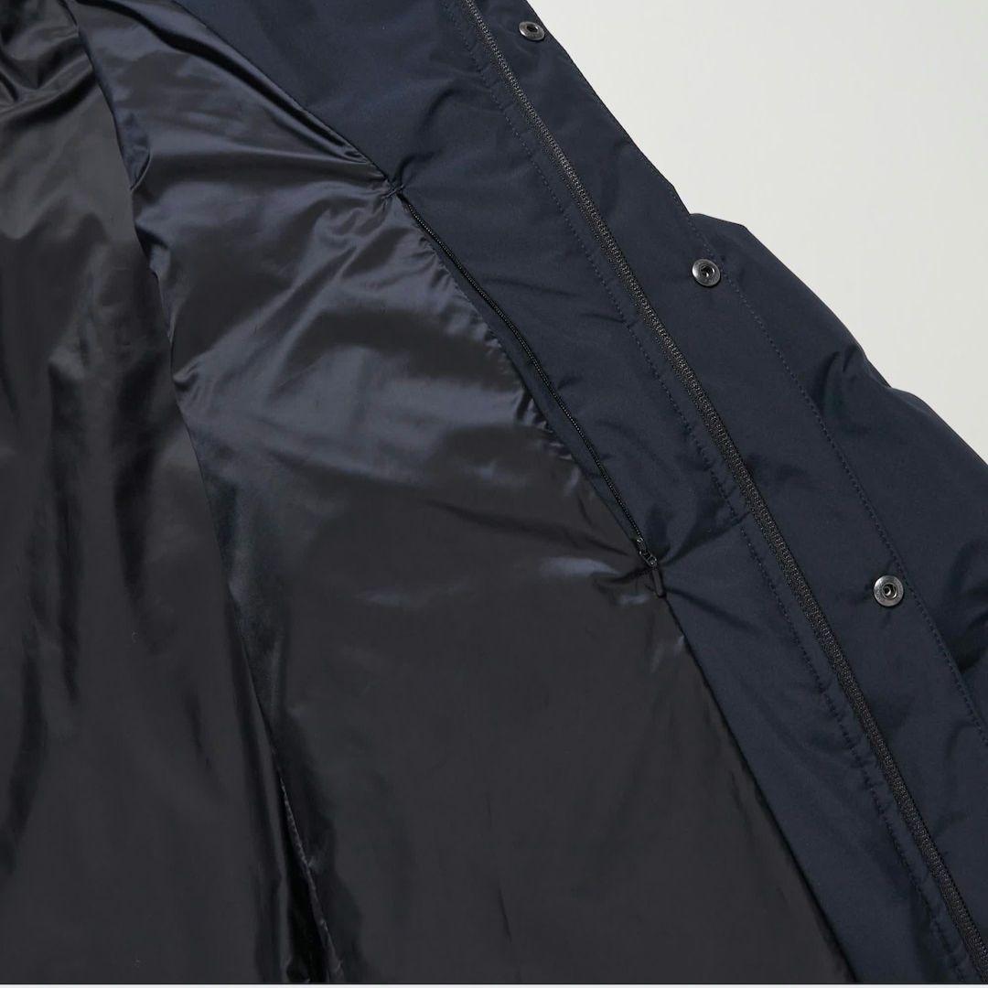 キンパル　！　シームレスダウンコート　紺　XL　ユニクロ