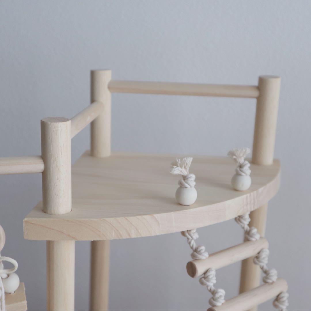 ことりのおおきなあそびば　文脈　インコ　おもちゃ　バードアスレチック　バードトイ