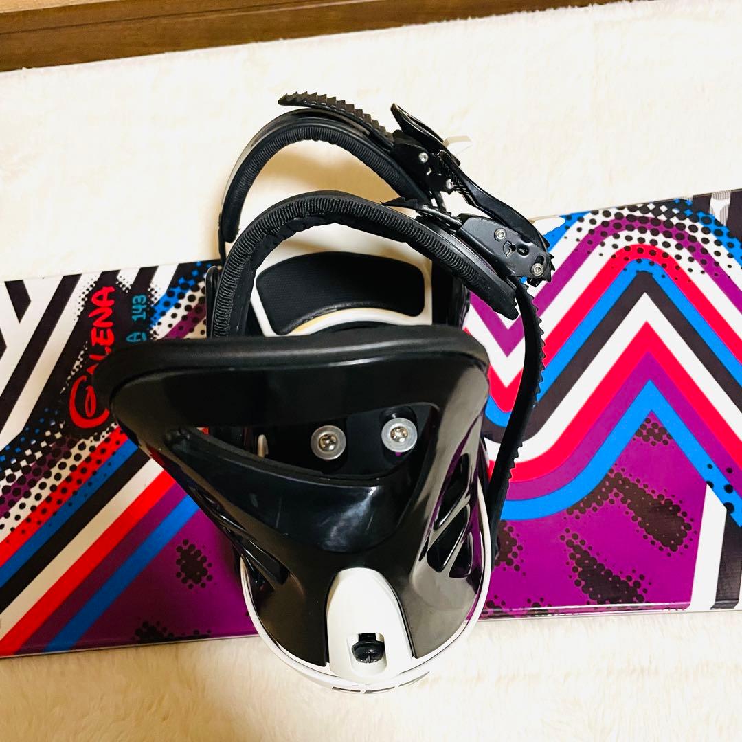 GALENA 143cm×FEZ S/M スノーボード、ビィンディングセット