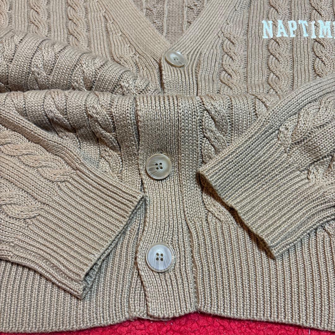 ナップタイム　naptime. Nissy 西島隆弘　カーディガン　ネイビー