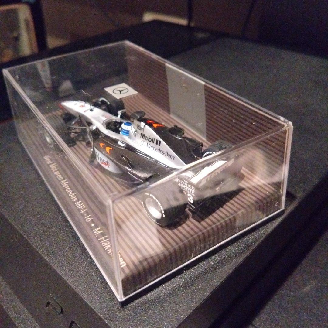 ミニチャンプス　ウエスト　マクラーレン　MP4-16 ミカ・ハッキネン