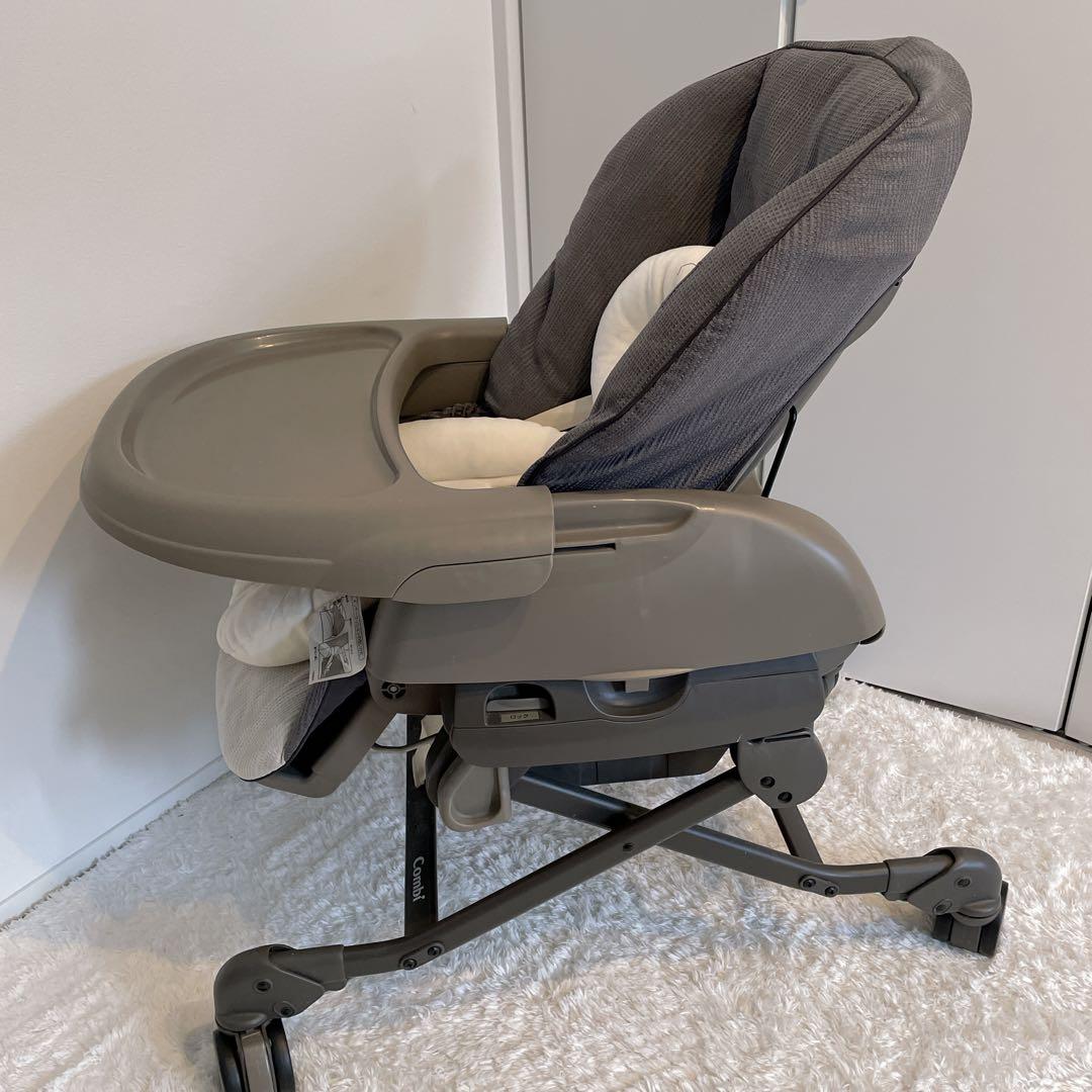 コンビ combi ✨上位ネムリラ オートスウィングAT ＋L ハイローチェア