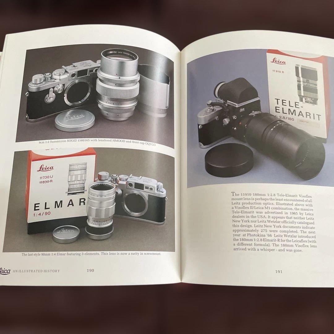 LEICA 大型豪華版洋書２冊　カメラ編　レンズ編
