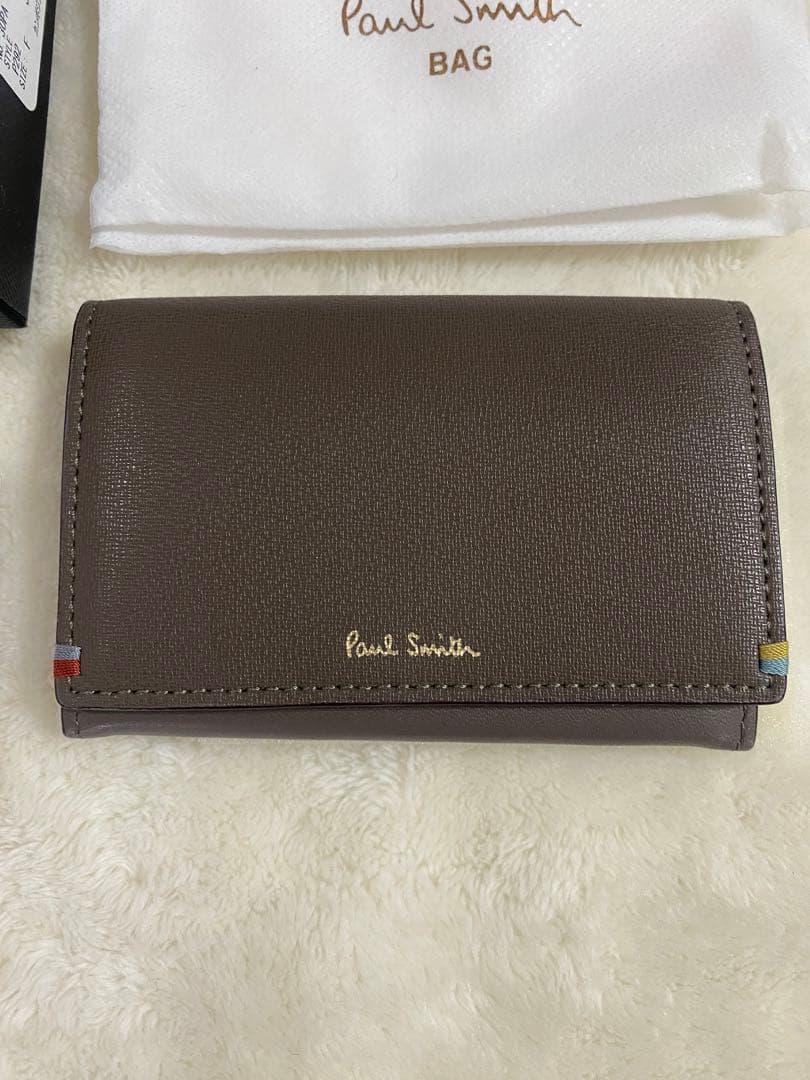 Paul Smith 名刺入れ　ハイライトステッチ　ポールスミス