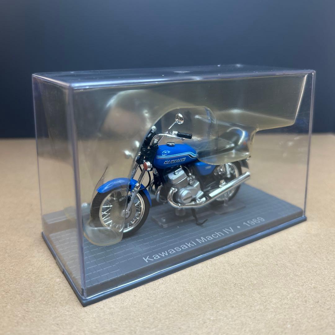 Kawasaki Mach IV 1969年式 青色 1/12スケール