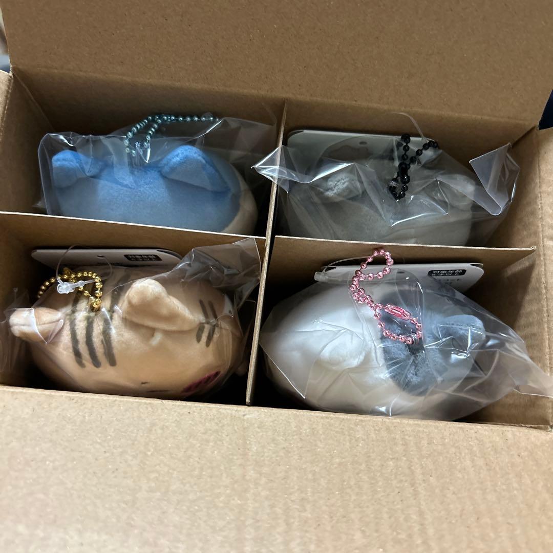 ハチワレとごきげんななかまマスコット 4個セット