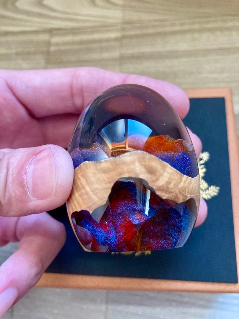 m.a.wood ドラゴンエッグ 抽選販売 当選品 ハンドメイド 卵型オブジェ