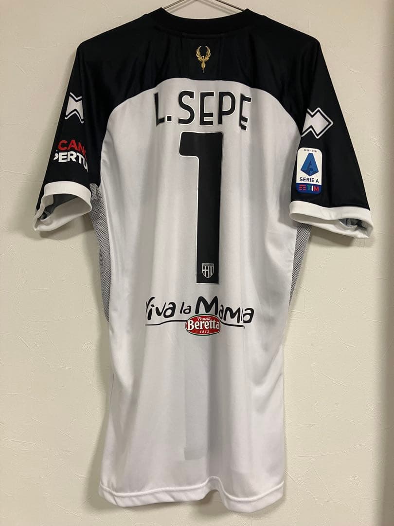 支給品　イタリア代表　パルマGKユニフォーム　SEPE選手　セリエＡ