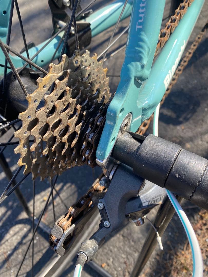 n*i様 Bianchi ローマ3 クロスバイク