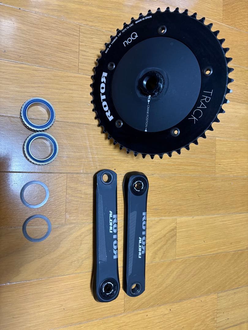ROTOR ALDHU クランクセット　チェーンリング　BB付