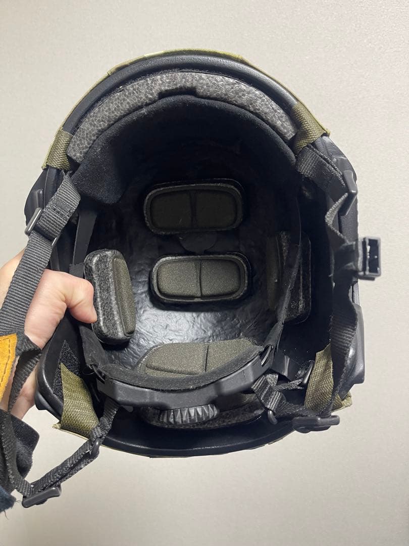 ロシア装備 FSB SHOP製 LShZ 1+ ヘルメット レプリカ マルチカム