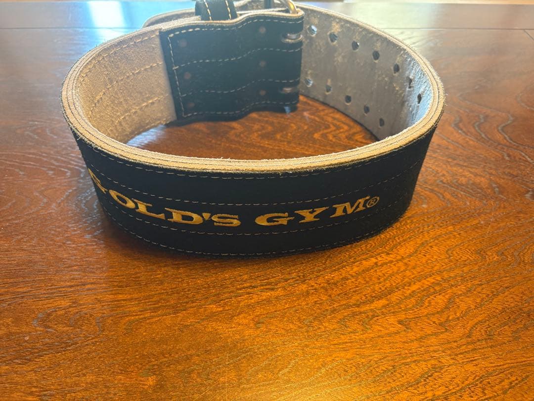 GOLD'S GYM トレーニングパワーベルト　2ピンMサイズ