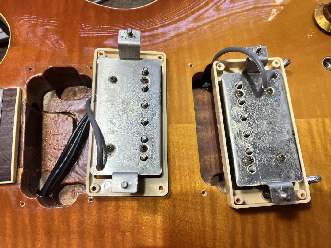 1991 Burny LG-75GR（フジゲン製 スラッシュモデル）ケース付