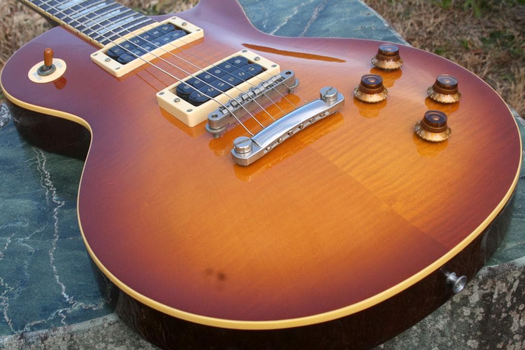 1991 Burny LG-75GR（フジゲン製 スラッシュモデル）ケース付