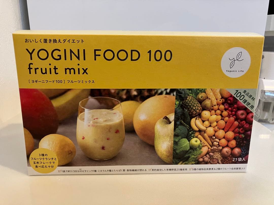 YOGINI FOOD 100 フルーツミックス 21袋入り