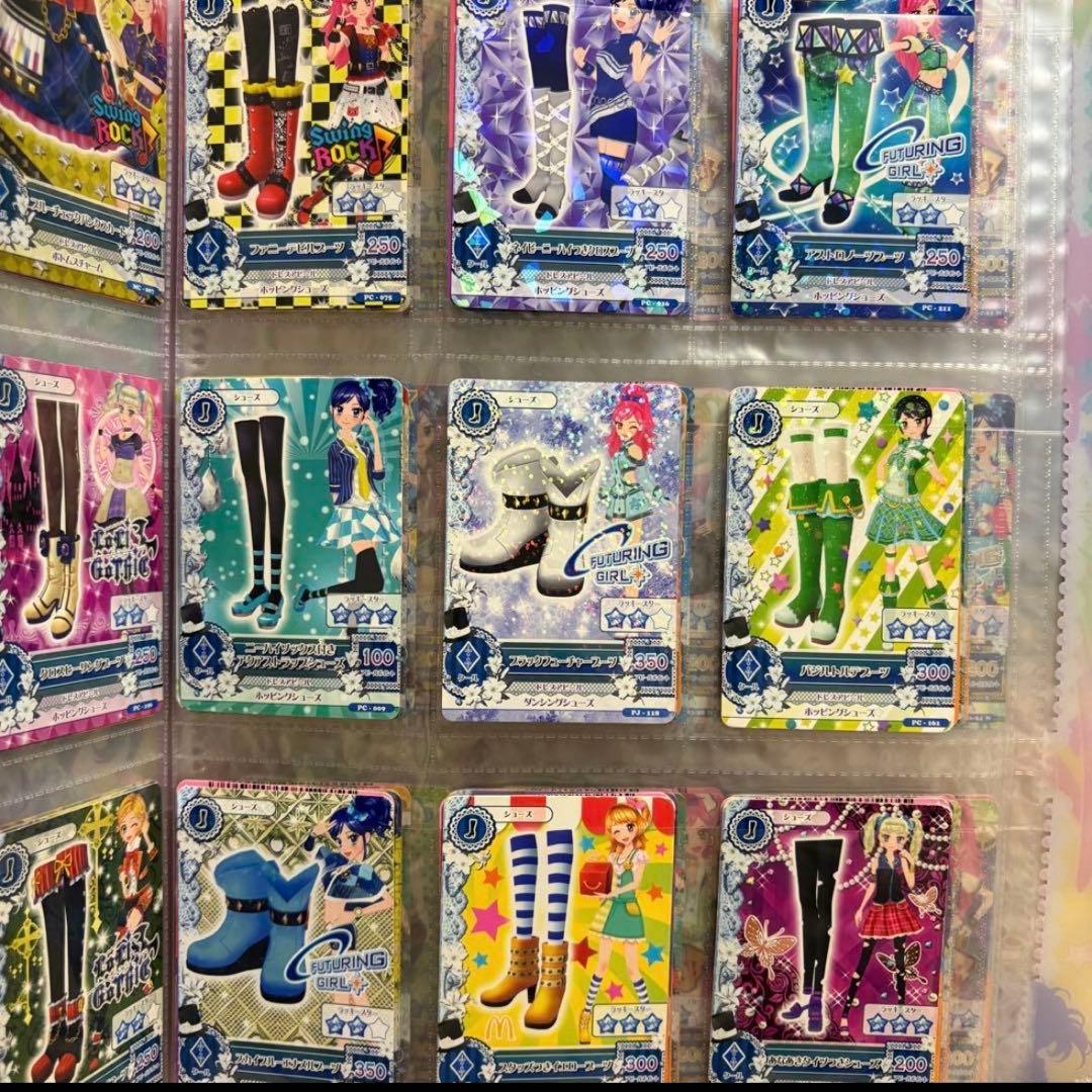 ミ*ミ様 アイカツ　クールタイプカード　まとめ売り　約160枚セット　バインダー