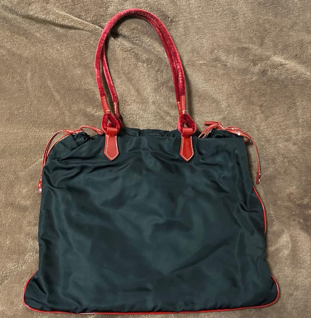 PRADA レディース ハンドバッグ 三角ロゴ