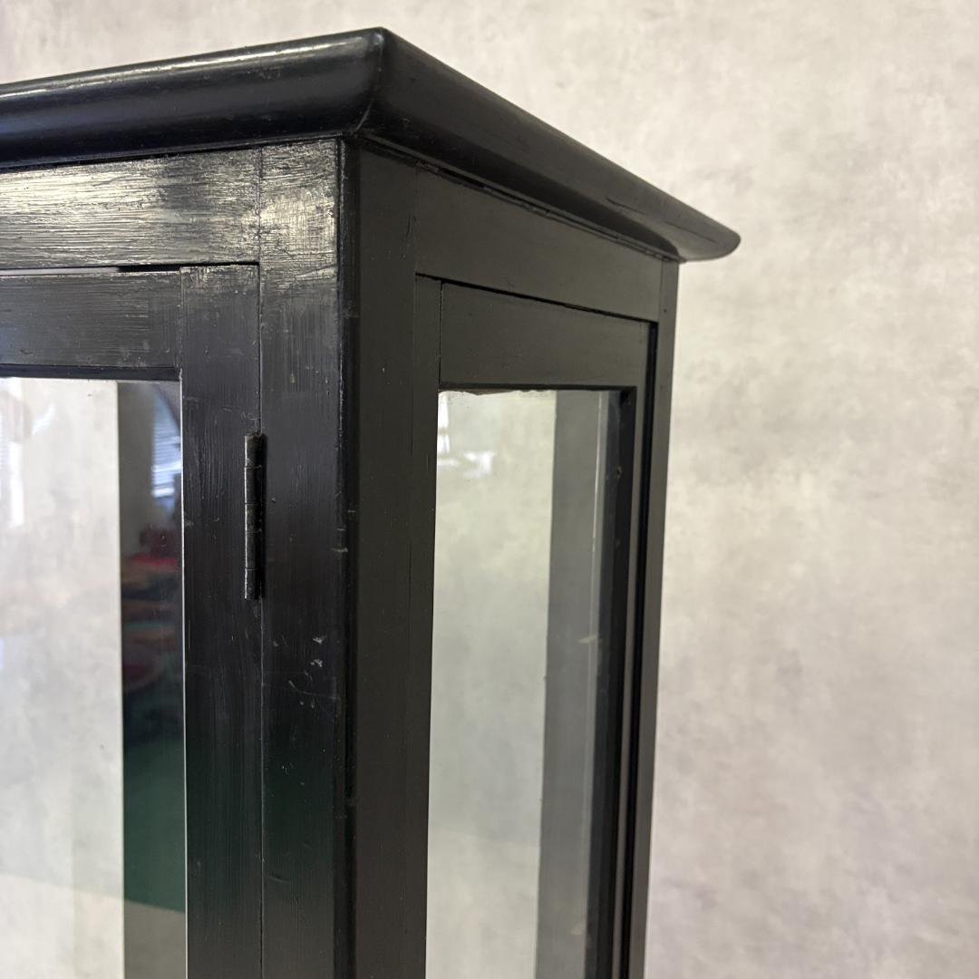 アンティーク　ケビントガラスケース