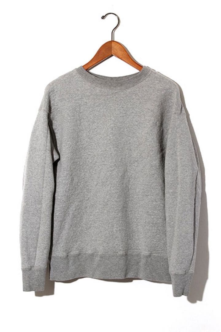 オーラリー AURALEE グレー 中綿 スウェット