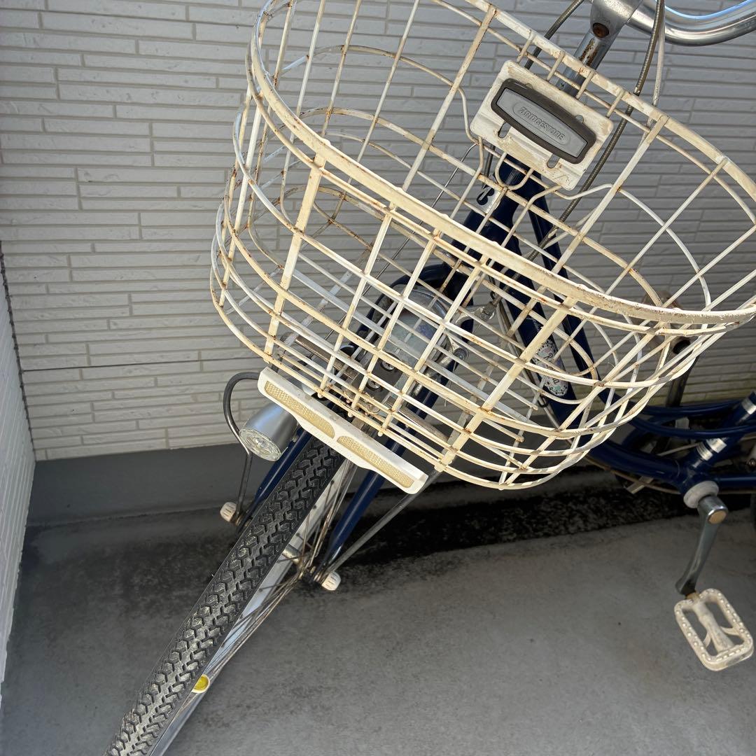 【山口県】ブリヂストン 女の子 自転車 リコリーナ24インチ ブルー