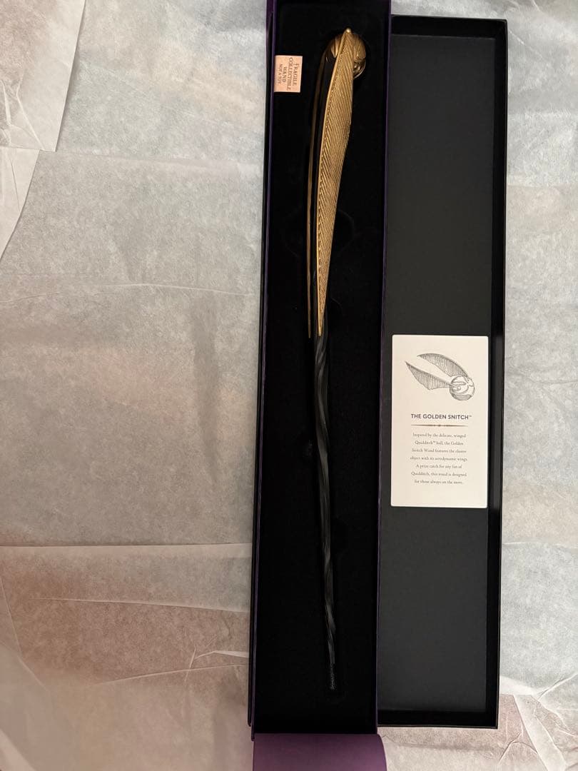 ハリー・ポッター 金のスニッチの杖 ニューヨーク購入品