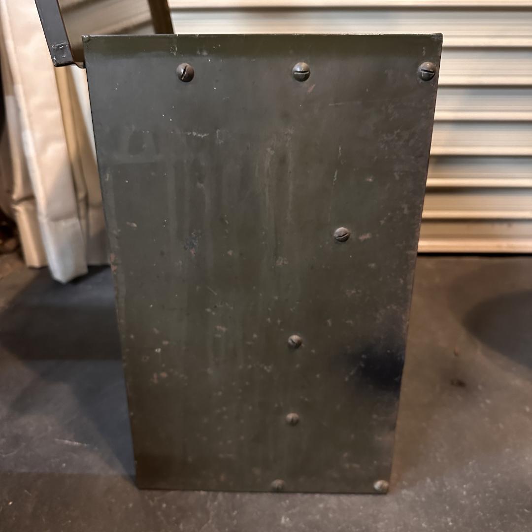 ヴィンテージ メタル製 パーツボックス タバコストッカー 店舗什器