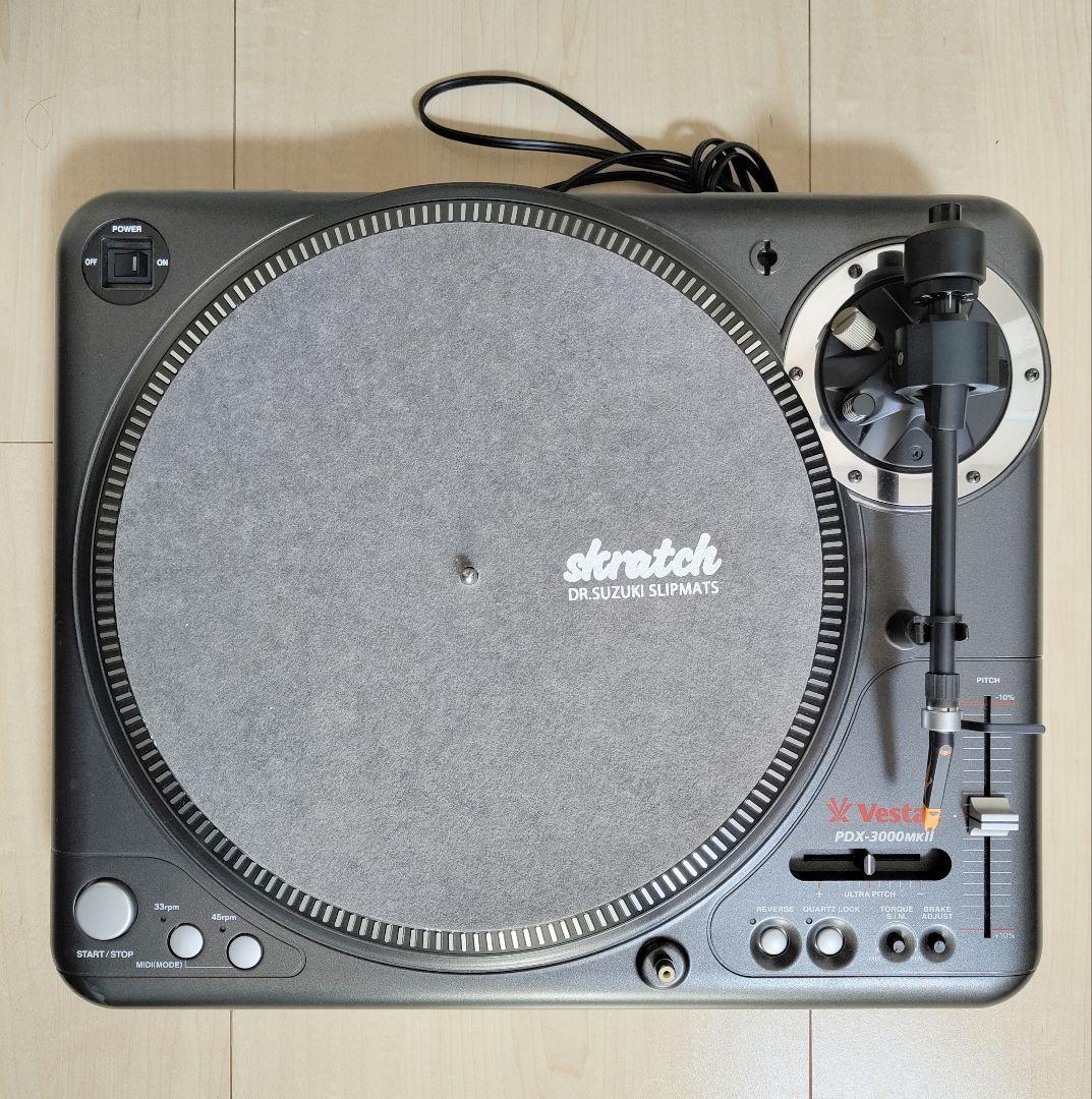 【Vestax】PDX-3000mk2DJターンテーブル★超美品!!★動作確認済