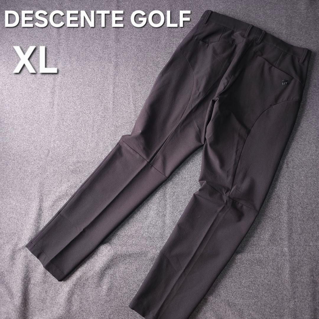 近年モデル DESCENTE GOLF O LL ストレッチゴルフパンツ 黒