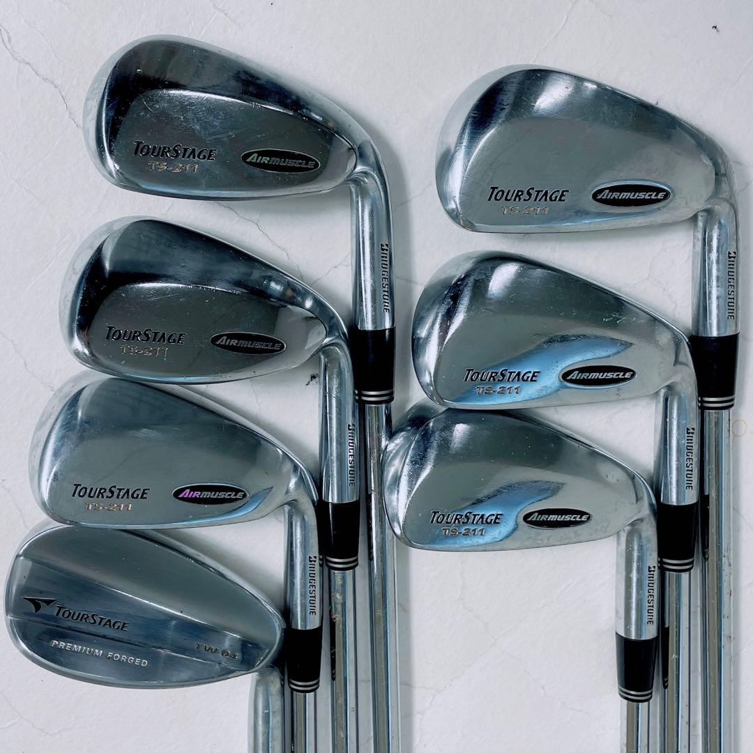 ツアーステージ　アイアン　TS-211 TW-04 5-S 7本　N2362