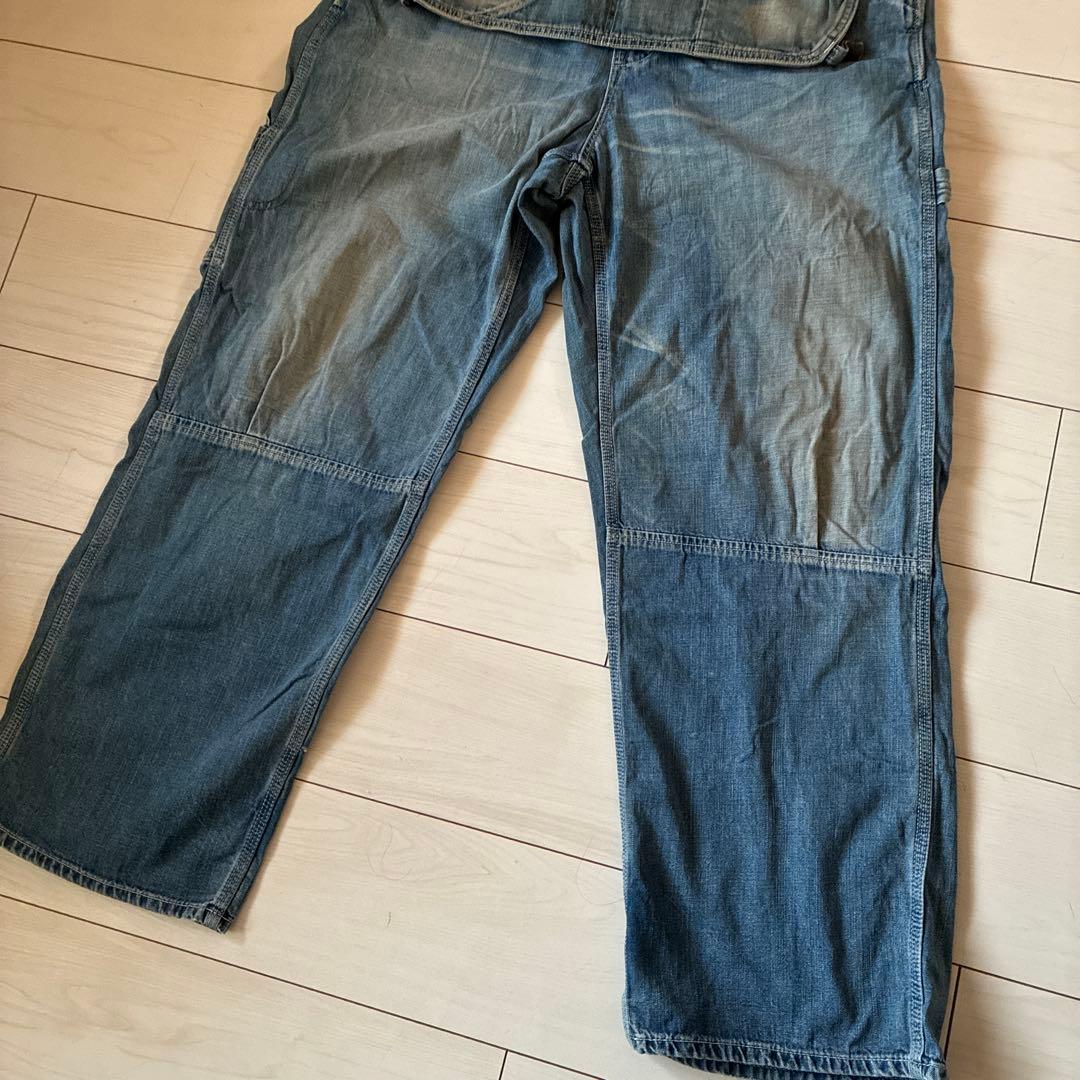 BLUEBLUE オーバーオール ペインターパンツ