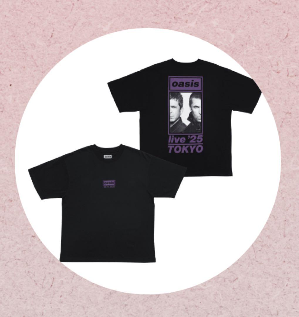 oasis ライブ '25 TOKYO TシャツMサイズ10月26日日付。