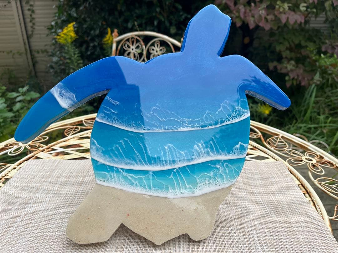 レジンアート海(ウミガメ)