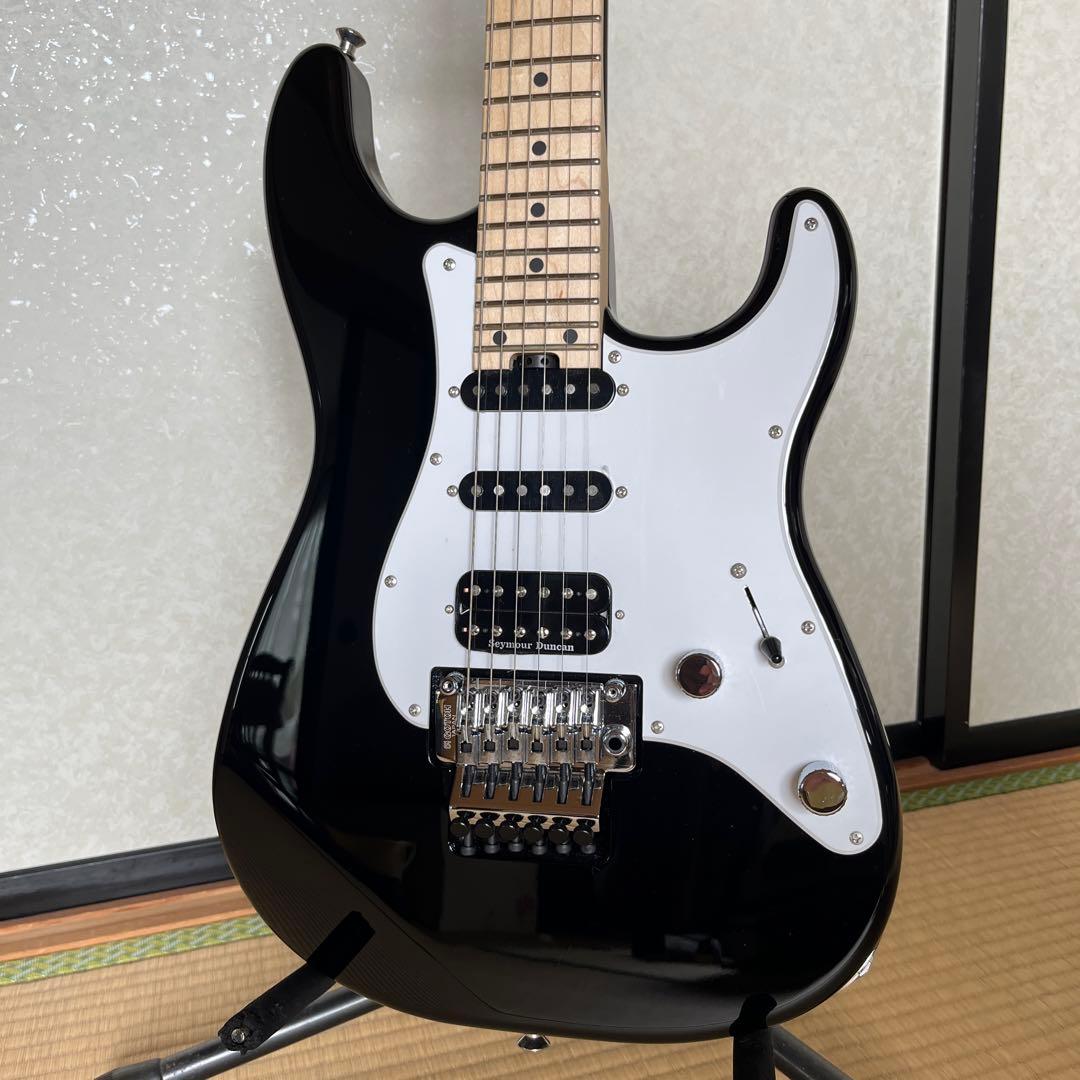 ギター MJ So-Cal Style 1 HSS FR M Gloss Black