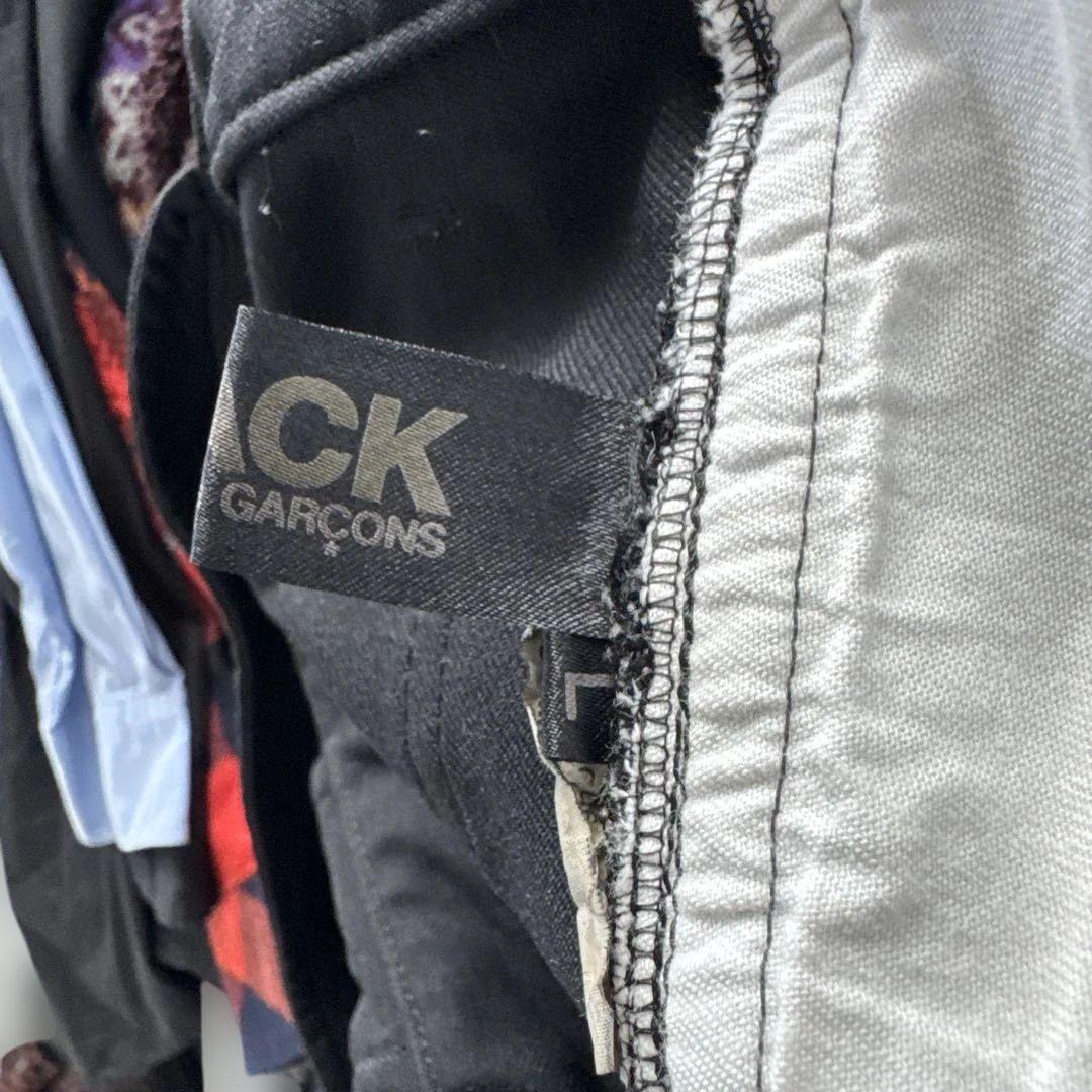 0*3様 BLACKコムデギャルソン★サスペンダーパンツ