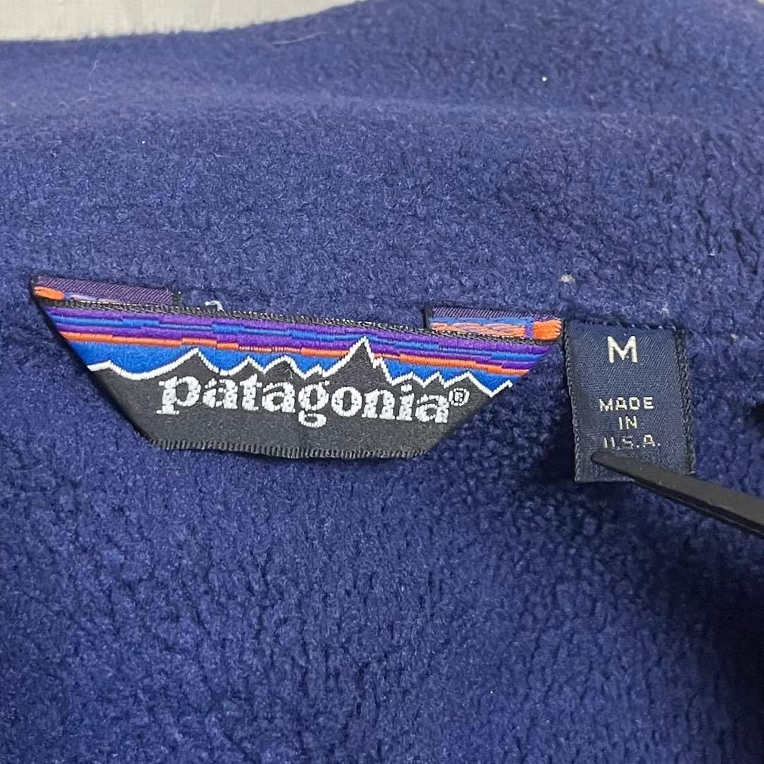 80-90s三角タグ patagonia シェルドシンチラジャケットUSA製 M