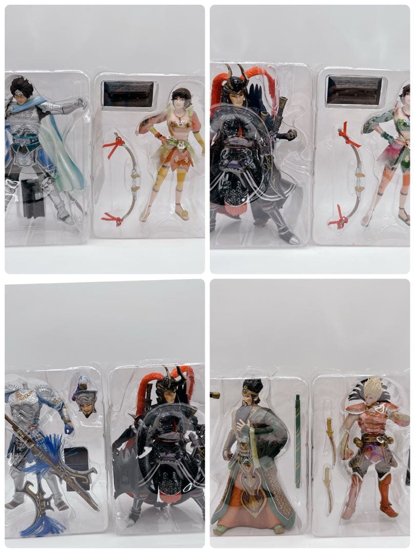 真三國無双5 キャラクターミュージアム 1〜7 & スペシャル1体の8対セット