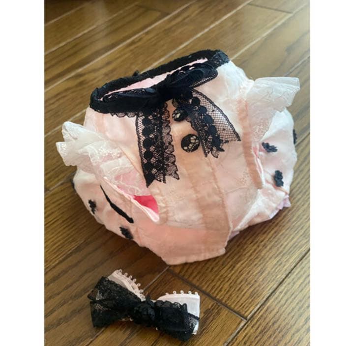 お値下げ！　新品同様　ボンボンジュール　プチノワール サイズ3 バレッタ付き