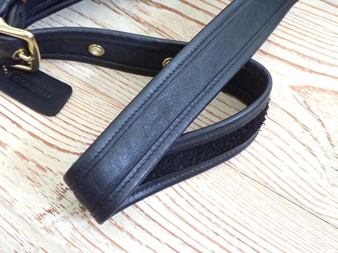 COACH オールドコーチ ドラム型 9085 オール本革レザーショルダーバック