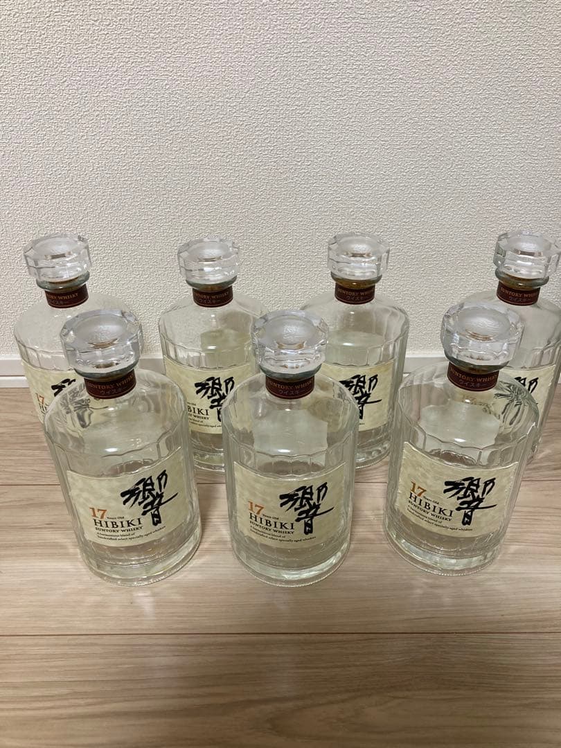 響 17年 空瓶7本セット