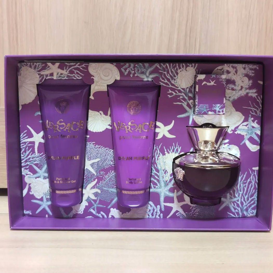 新品未使用　Versace Dylan Purple 100mlセット