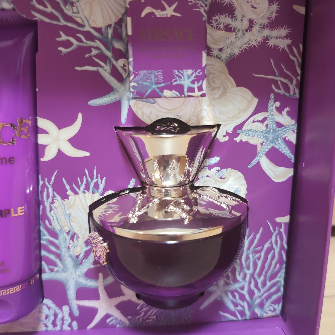 新品未使用　Versace Dylan Purple 100mlセット
