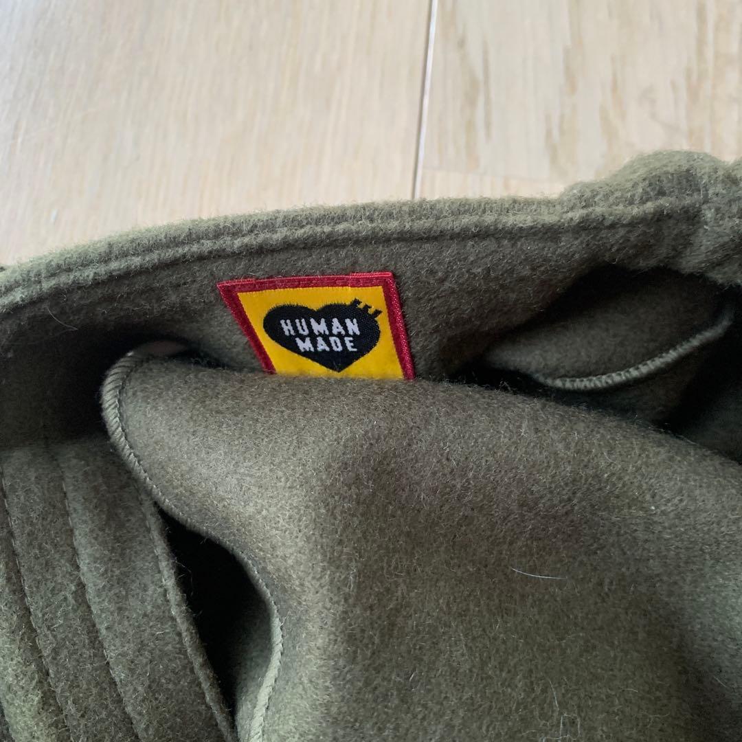 HUMAN MADE オリーブグリーンキャップ