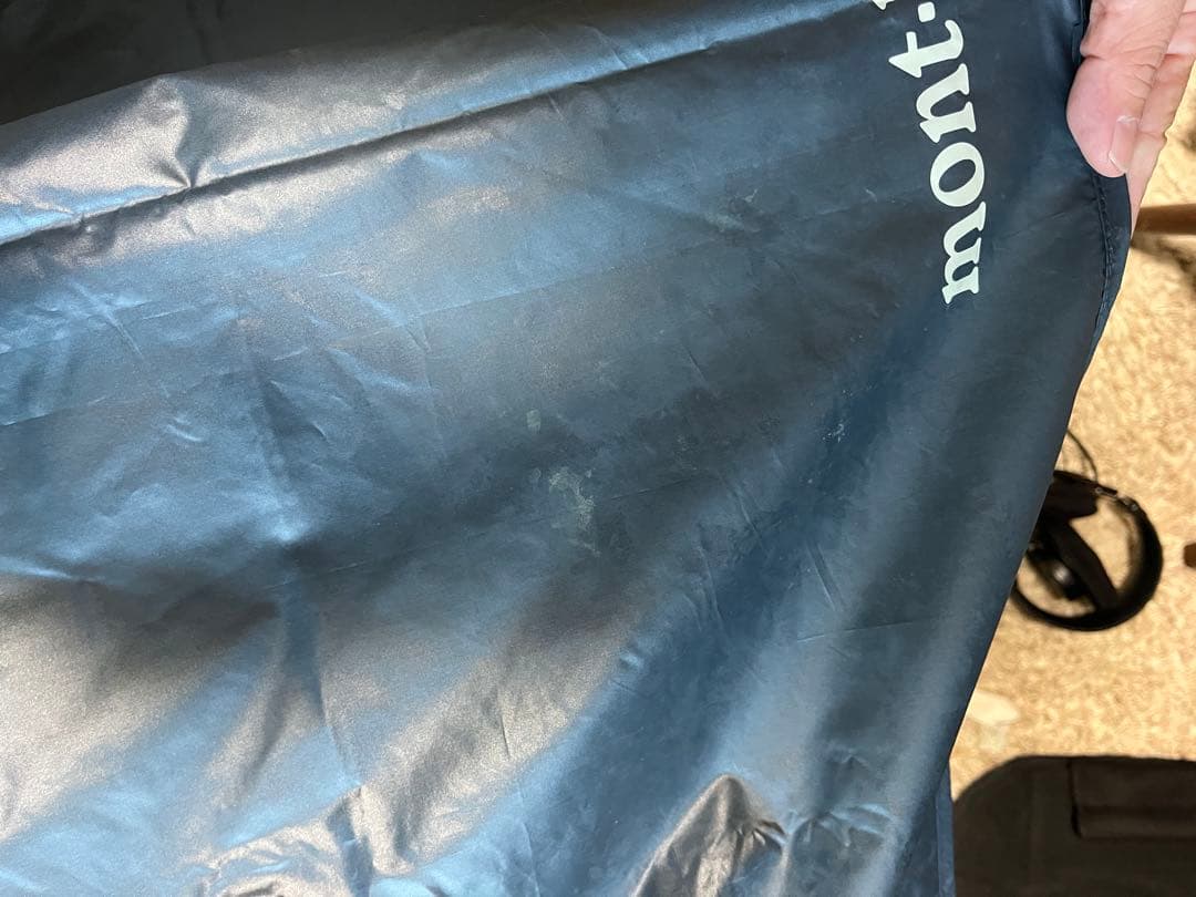 モンベル ステラリッジ4 レインフライ、グランドシート付