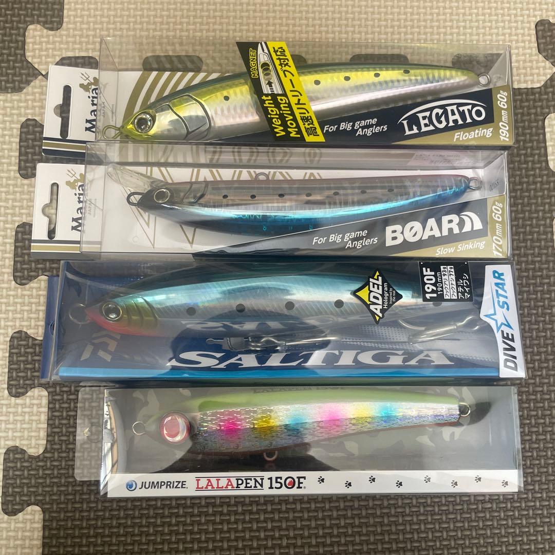 マリア　ダイワ　ジャンプライズ　青物ルアー新品未開封セット　ルアーまとめ