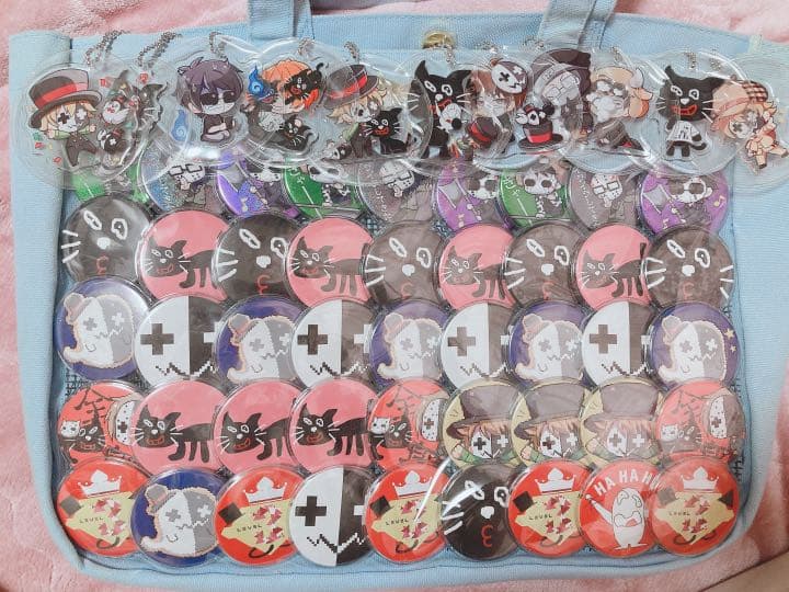 level.3 level.4 缶バッジ アクリルキーホルダー