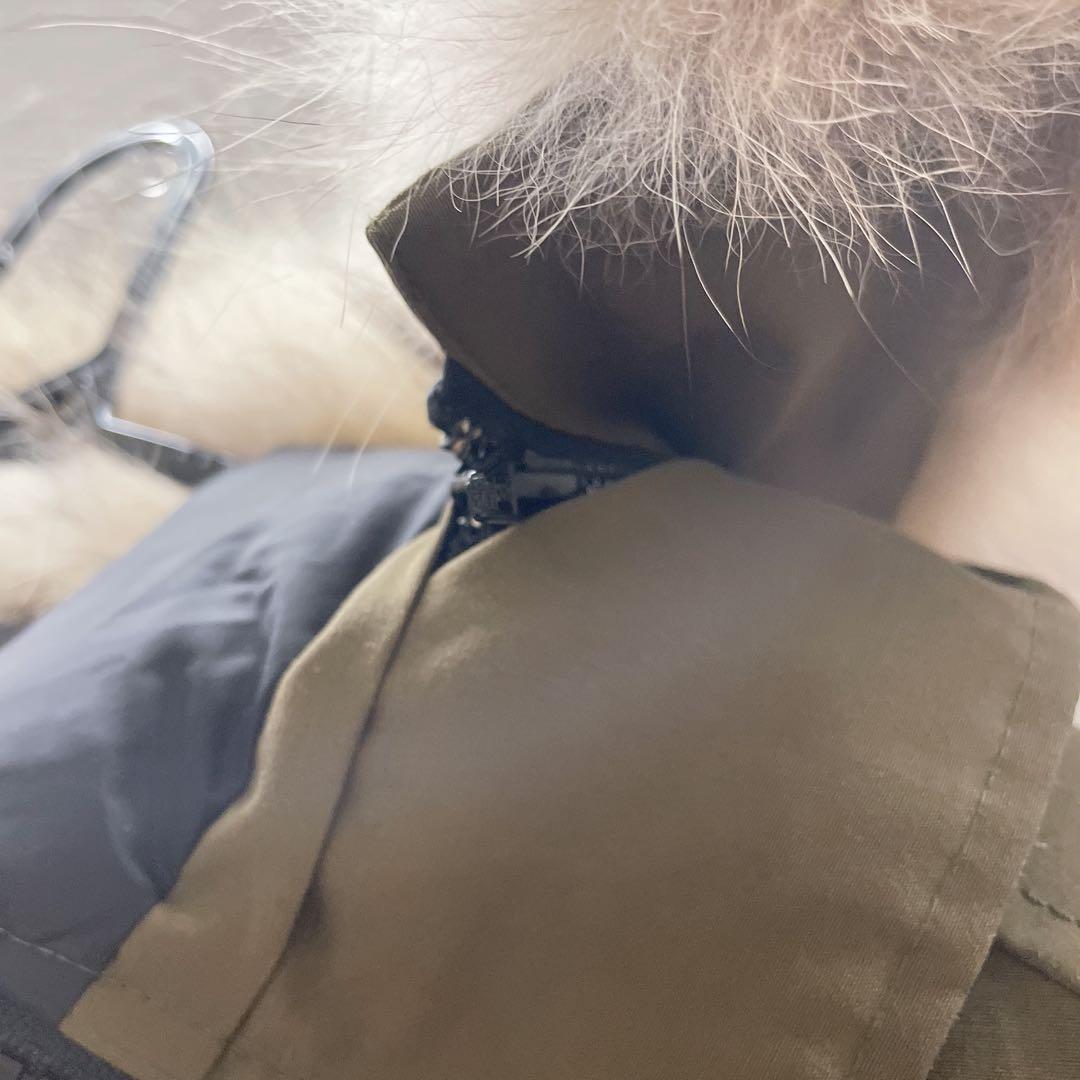 【最終値下げ】  オリーブ ダウンジャケット