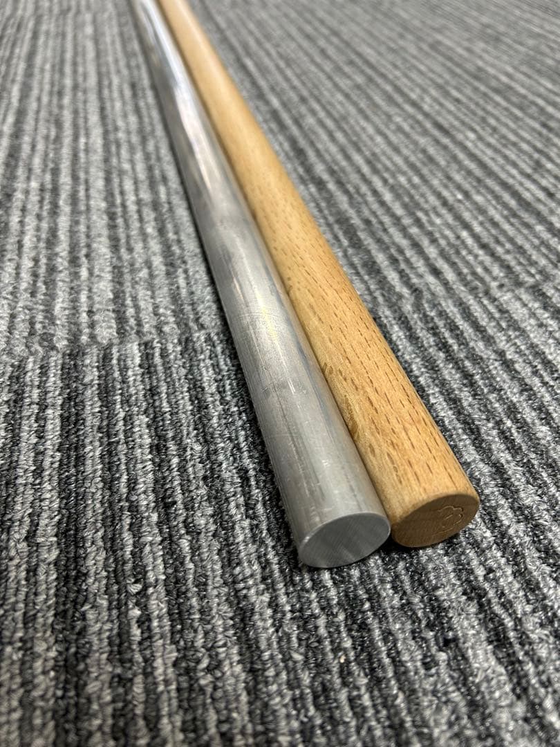 【mmmkyh】ジュラルミン製　杖　杖道　杖術